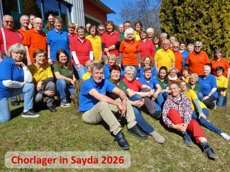 Chorlager 2026 klein