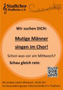 Mannerwerbung orange A4